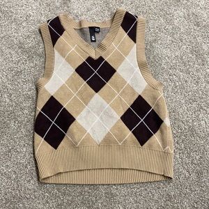 garage sweater vest